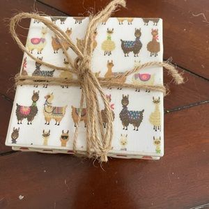 Set of 4 cute coasters